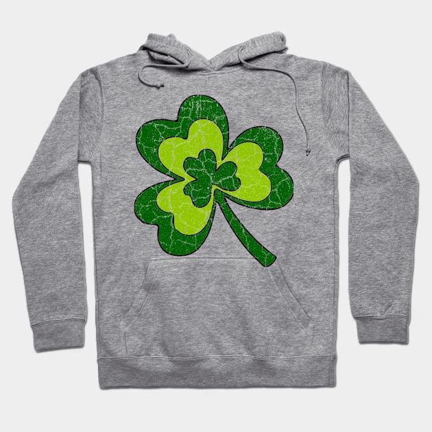 Shamrock Clover for St. Patrick's Day Hoodie by JoeHx